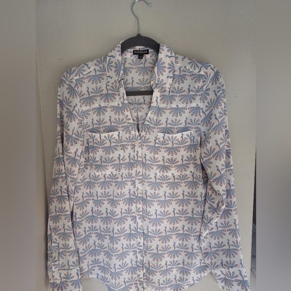 Express Portofino shirt. Size Small. - Picture 1 of 2